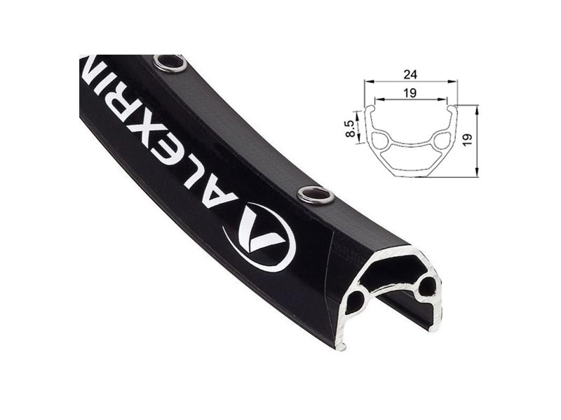 Alexrim EN24, 36H, 26″, bijeli