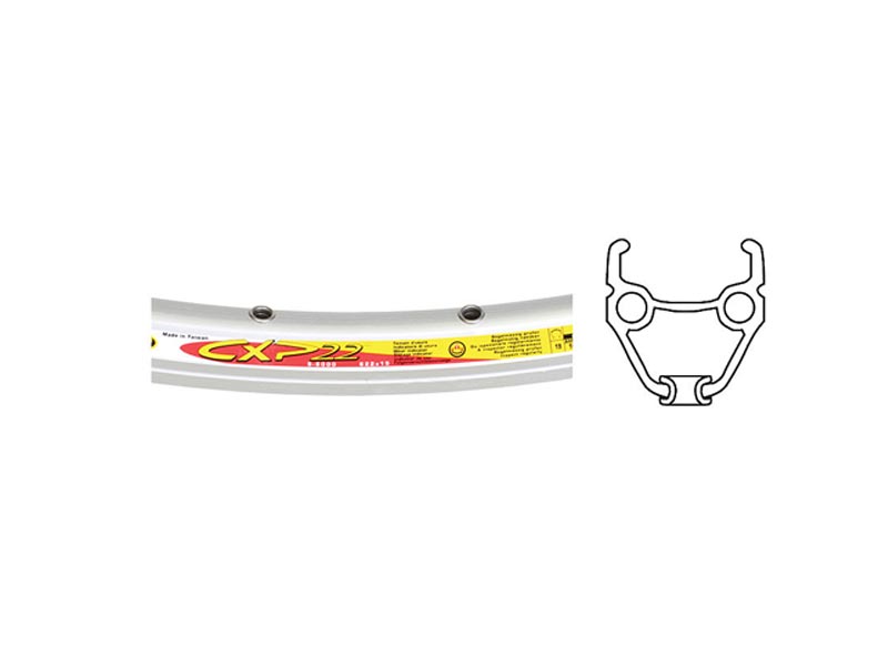 Mavic CXP22, 32H, 700C, srebrni