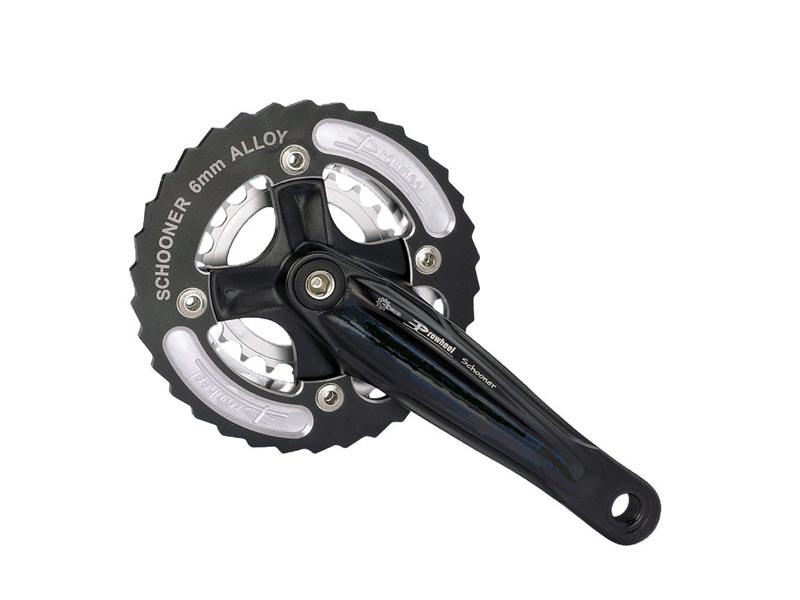 Pogon Prowheel Schooner, 42/32/22T, 170mm