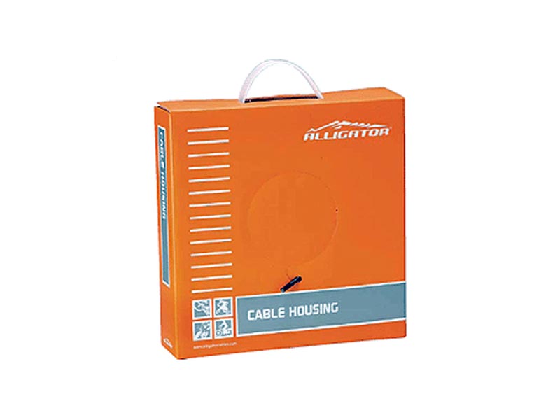 Alligator bužiri, za kočnice (5 mm) i mjenjače (4 mm), bijeli